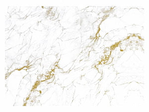 Elegant White and Gold Marble Texture with Natural Veining for Interior Design HD wallpaper