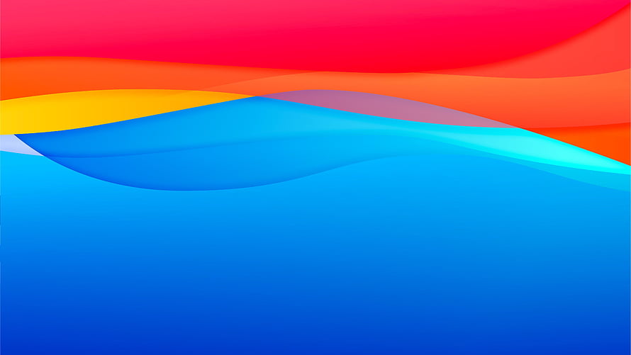 macOS Big Sur Abstract Wave Wallpaper with Vibrant Gradient Colors HD wallpaper