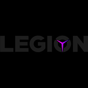 Lenovo Legion RGB Logo on Black Background with Purple Accent HD phone wallpaper