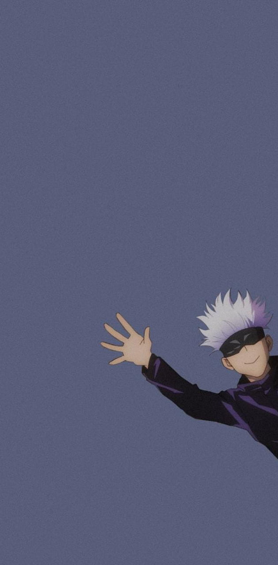 Gojo Satoru Minimalist Anime Character Illustration HD phone wallpaper