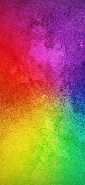 Vibrant Rainbow Gradient Abstract Texture with Watercolor Blends HD phone wallpaper