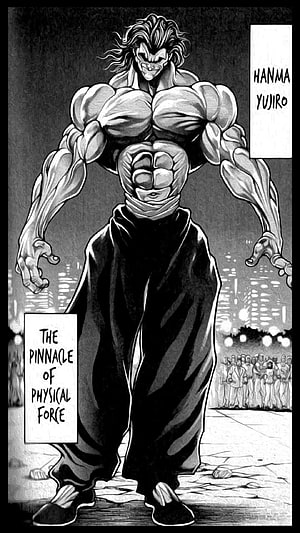 Yujiro Hanma Baki Manga Character Illustration HD phone wallpaper