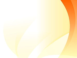 Minimalist Abstract Curves in Warm Orange and Soft White Tones HD wallpaper