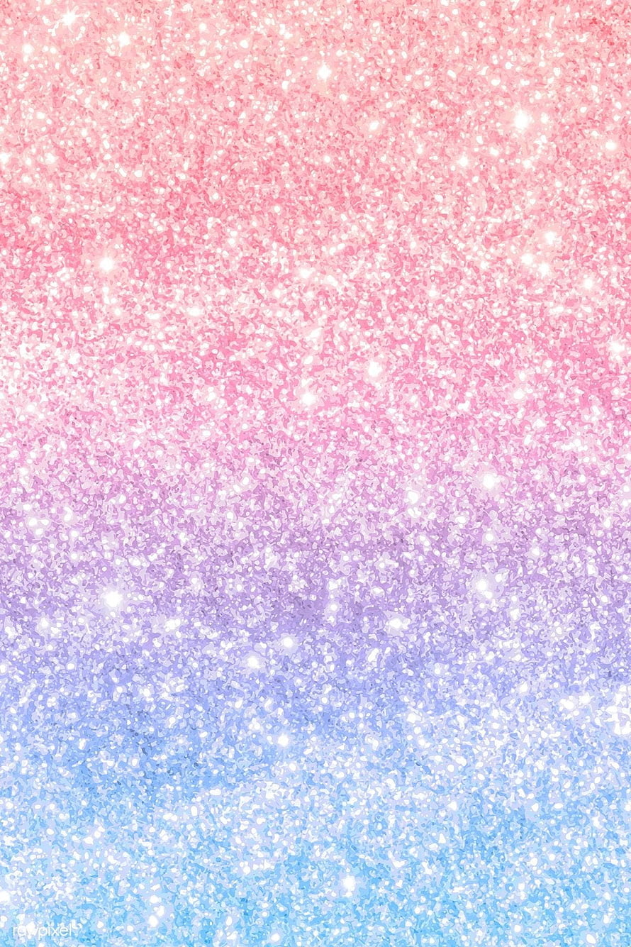 Pastel Gradient Glitter Texture with Soft Pink, Lavender, and Blue Sparkles HD phone wallpaper