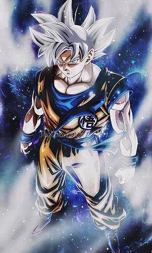 Goku Ultra Instinct Dragon Ball Super Anime Character Artwork HD phone wallpaper