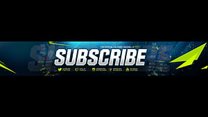 FIFA Gaming YouTube Banner with Subscribe Call to Action and Player Cards HD wallpaper