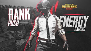PUBG Mobile Rank Push Thumbnail Featuring Armed Soldier in Tactical Gear HD wallpaper