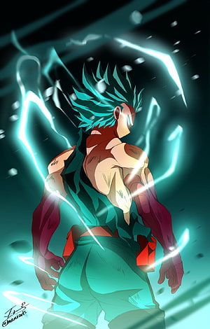 Deku Full Power Transformation in My Hero Academia Anime Artwork HD phone wallpaper