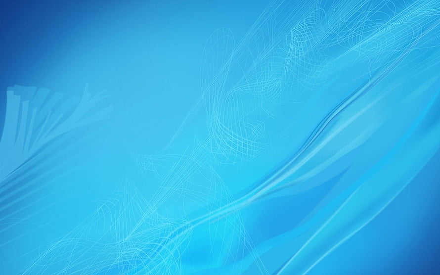 Abstract Blue Flowing Lines and Light Streaks Digital Art Background HD wallpaper