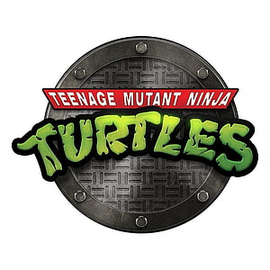 Teenage Mutant Ninja Turtles Logo on Metal Sewer Lid HD phone wallpaper