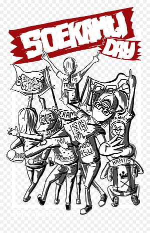 Endank Soekamti Soekamti Day Street Style Illustration HD phone wallpaper
