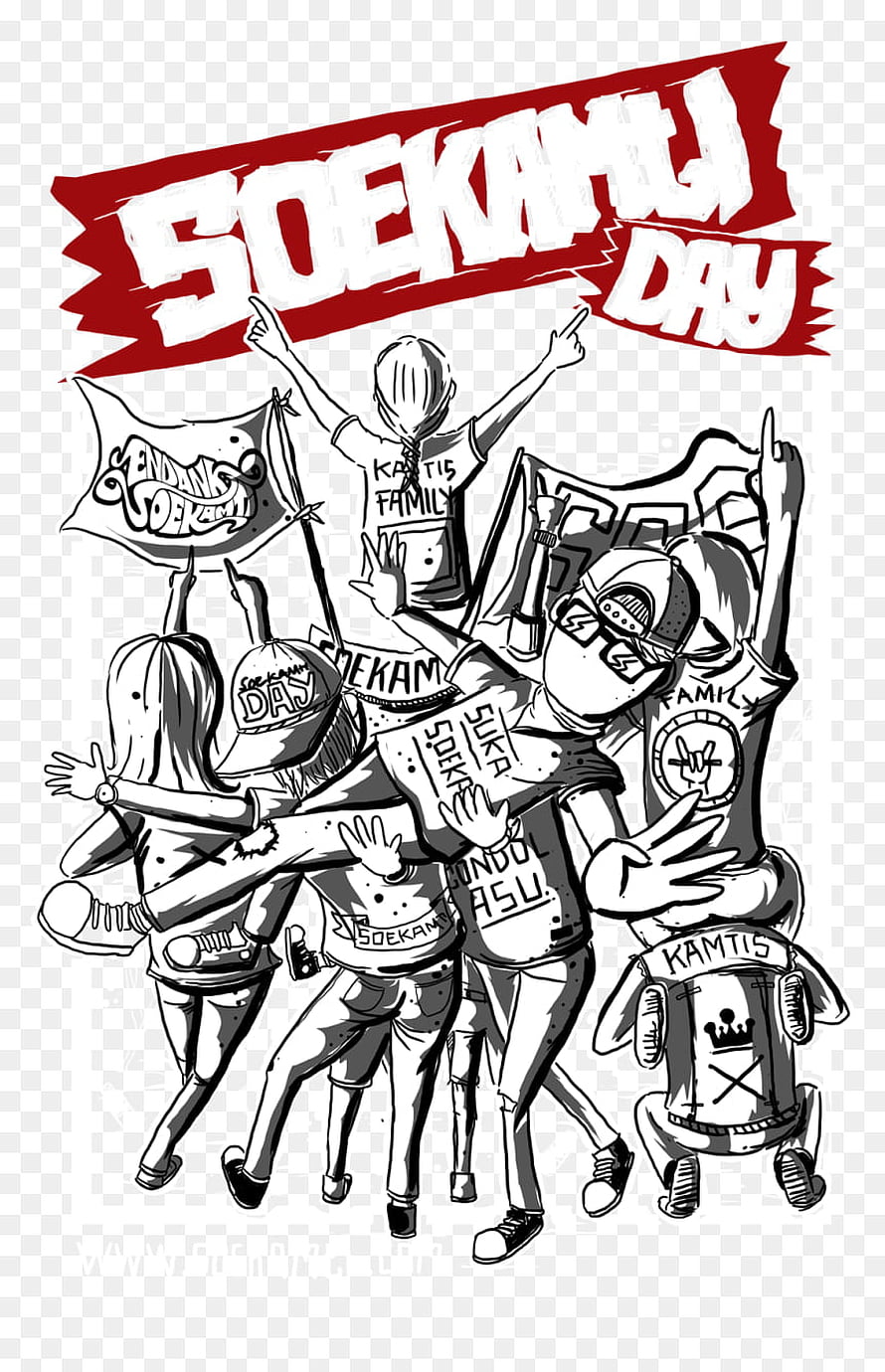 Endank Soekamti Soekamti Day Street Style Illustration HD phone wallpaper