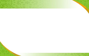 Green Floral Certificate Frame Template with White Space for Custom Text and Logos HD wallpaper