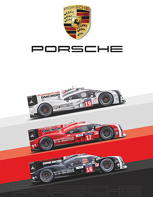 Porsche 919 Hybrid WEC Le Mans Racing Cars Livery Showcase HD phone wallpaper