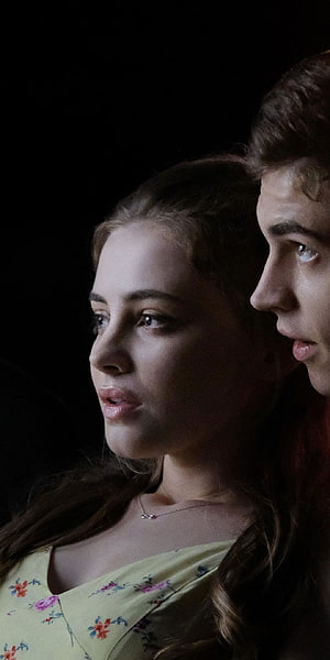 Hardin and Tessa from After Movie 2019 in a moody cinematic close-up portrait HD phone wallpaper