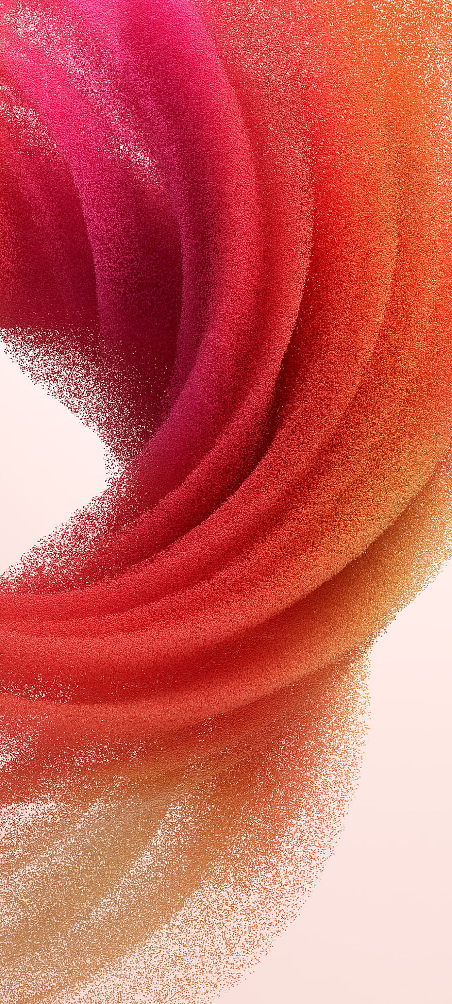 Oppo K9 Pro Abstract Flowing Gradient Wallpaper with Warm Red and Orange Tones HD phone wallpaper