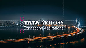 Tata Motors Connecting Aspirations Night Cityscape Bridge Wallpaper HD wallpaper