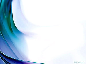 Elegant Abstract Blue and Green Flowing Ribbons on White Background HD wallpaper