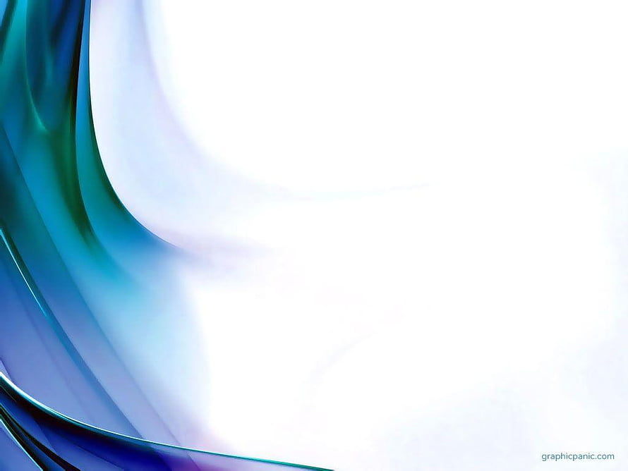 Elegant Abstract Blue and Green Flowing Ribbons on White Background HD wallpaper