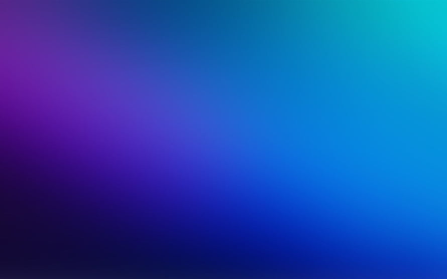 Smooth Purple to Cyan Gradient Abstract Background HD wallpaper