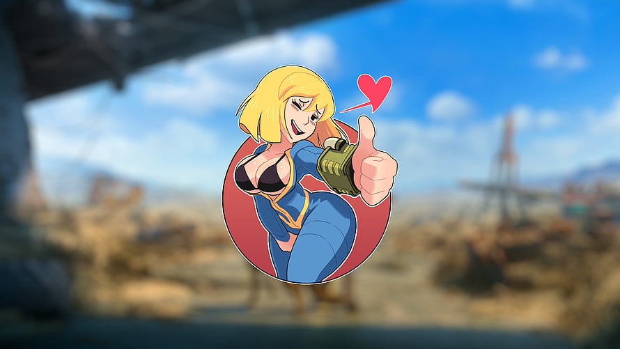 Vault Girl Character Artwork from the Fallout Franchise HD wallpaper