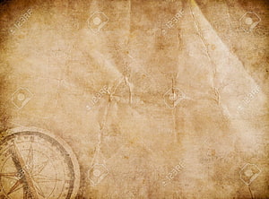 Aged parchment texture with vintage compass rose and nautical navigation details HD wallpaper