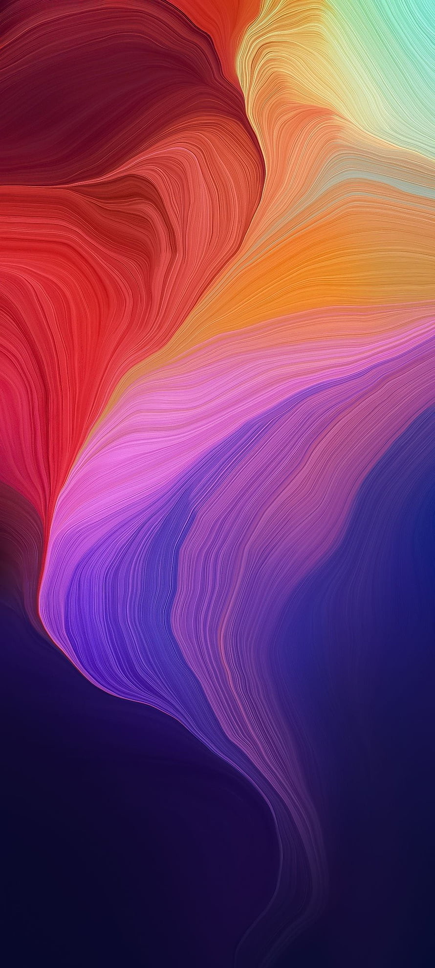 Vivo X50 Pro Default Abstract Flowing Color Gradient Wallpaper HD phone wallpaper