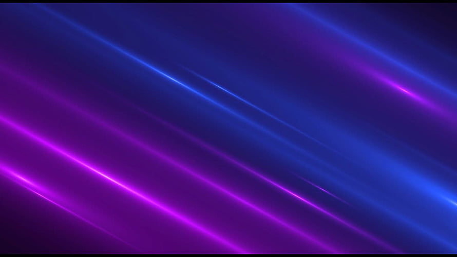 Abstract Neon Light Streaks in Blue and Purple on Dark Background HD wallpaper