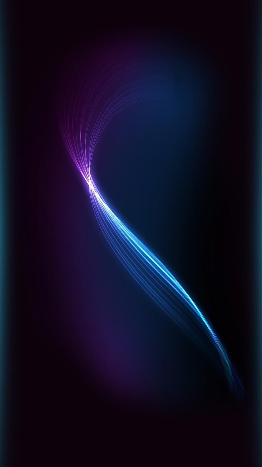 Samsung AMOLED Abstract Neon Light Trail Wallpaper HD phone wallpaper