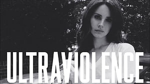Lana Del Rey Ultraviolence Album Artwork Black and White Portrait HD wallpaper