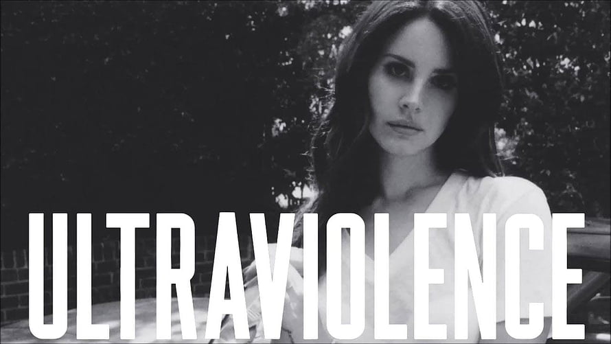 Lana Del Rey Ultraviolence Album Artwork Black and White Portrait HD wallpaper