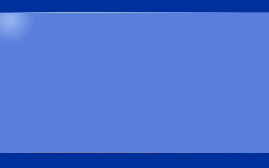 Windows XP Blue Screen of Death Error Display with Dark Blue Borders HD wallpaper