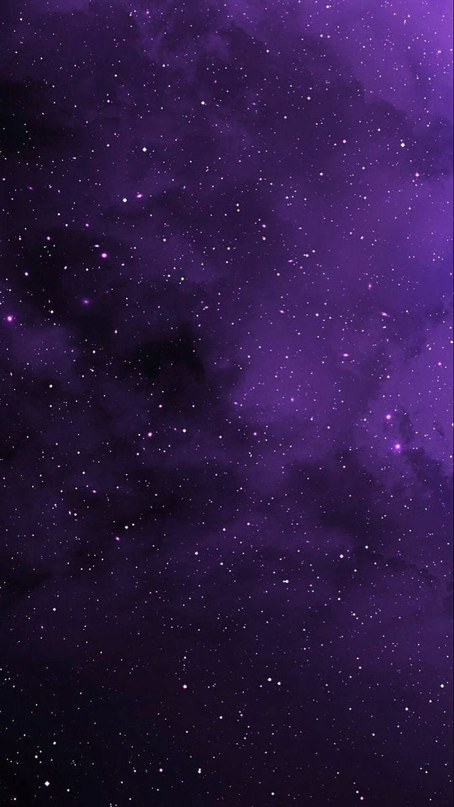 Violet Cosmic Nebula and Starfield Deep Space Aesthetic HD phone wallpaper