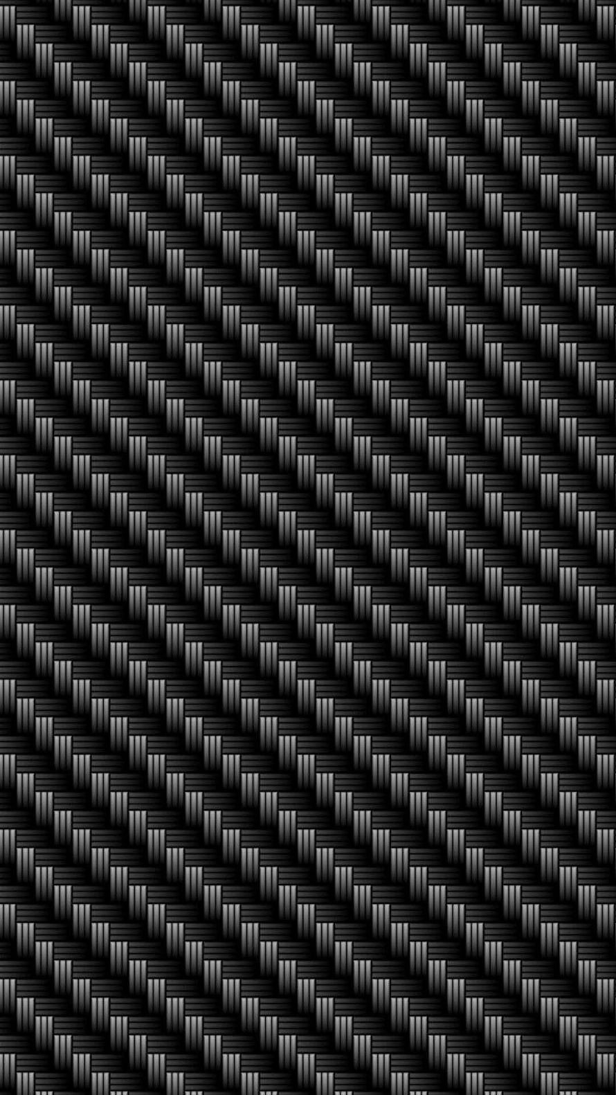 Dark Carbon Fiber Weave Pattern with Glossy Texture and Geometric Grid HD phone wallpaper