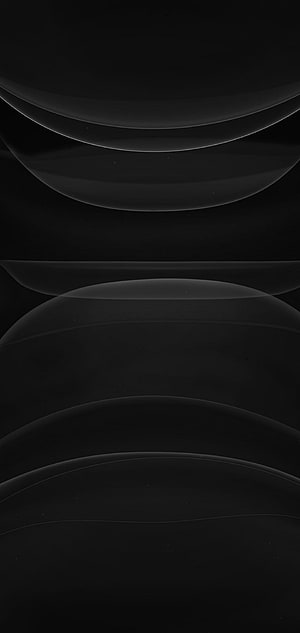 Minimalist Dark Mode Abstract Curves for iPhone 11 iOS Background HD phone wallpaper