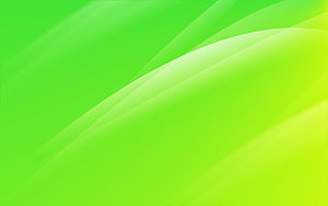 Vibrant Light Green Abstract Gradient with Soft Flowing Curves and Minimalist Design HD wallpaper