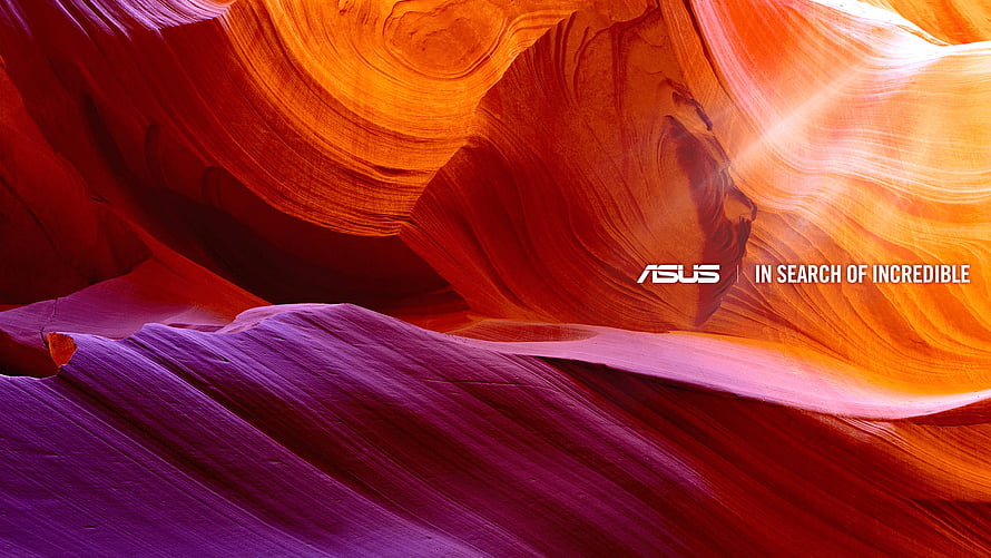 Vivid Antelope Canyon Slot Walls With Dramatic Light Beams And Purple Sandstone Layers HD wallpaper