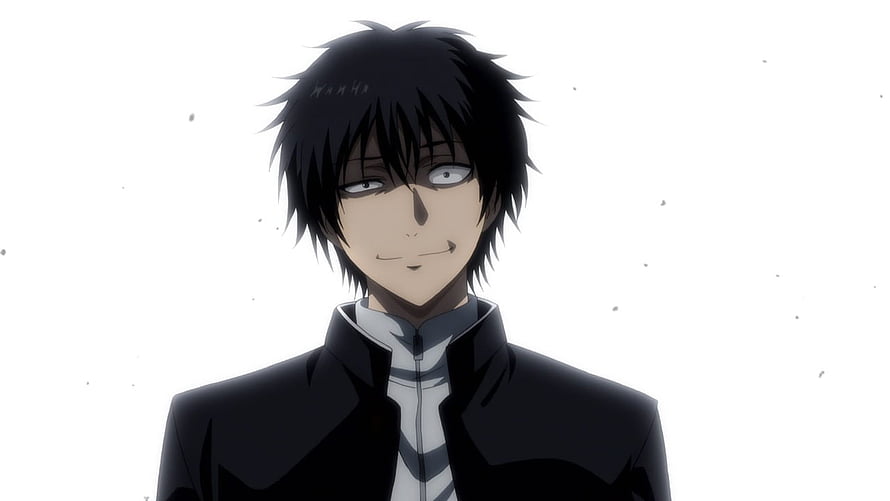 Yuuichi from Tomodachi Game Anime Character Portrait in Black Jacket HD wallpaper