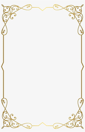 Elegant Gold Ornamental Frame with Intricate Floral Scrollwork on Cream Background HD phone wallpaper