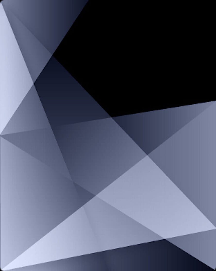 Minimalist Geometric Abstract Wallpaper in Cool Blue and Black Tones HD phone wallpaper