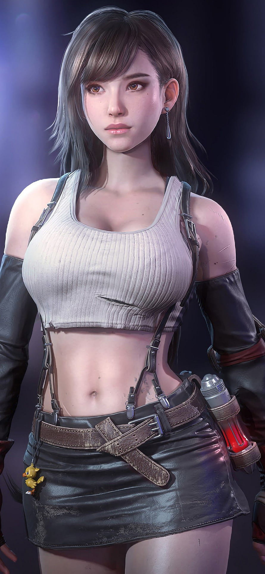 Tifa Lockhart Final Fantasy 7 Remake Character Portrait HD phone wallpaper