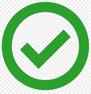 Green Check Mark Icon on Transparent Background HD phone wallpaper