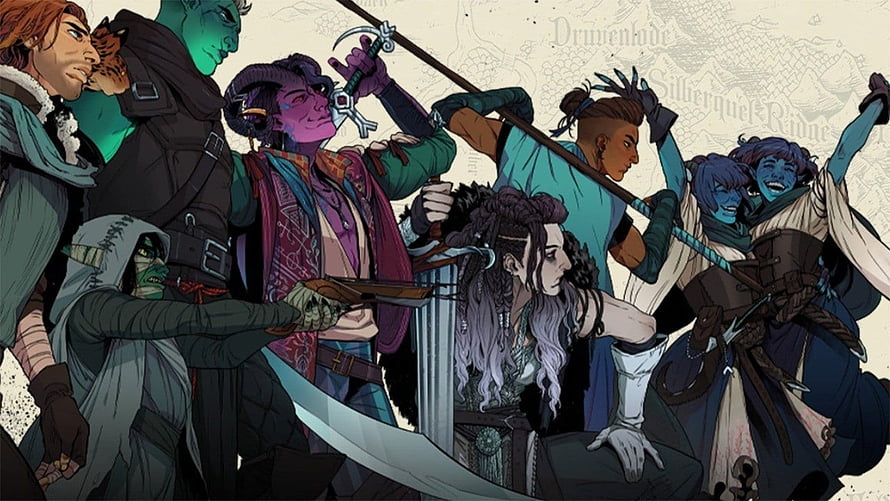 Critical Role Campaign Three Character Lineup Fantasy Illustration HD wallpaper